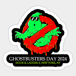 Ghostbusters Day Hook And Ladder Sticker